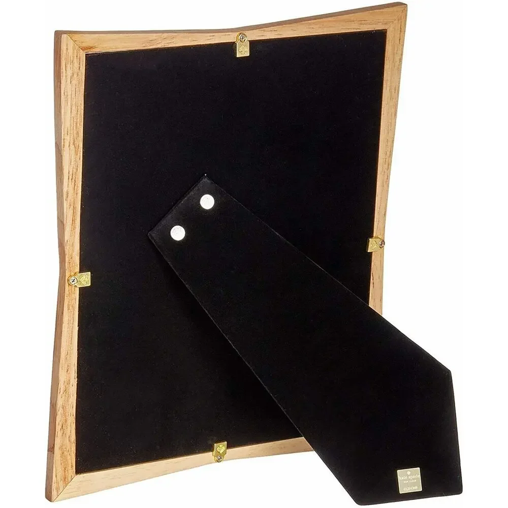 Kate Spade Two Hearts Gold Plated Wood Picture Frame 8x10 Boxed